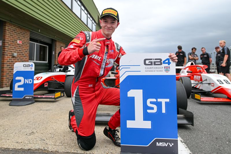 GB4 race 3: Wilson takes maiden win after first lap charge