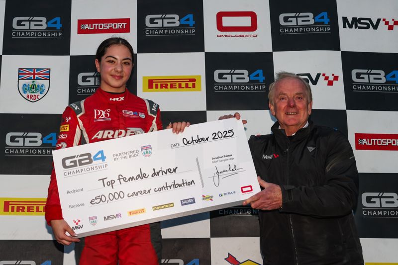 Ava Dobson secures €50,000 career contribution as top female in GB4