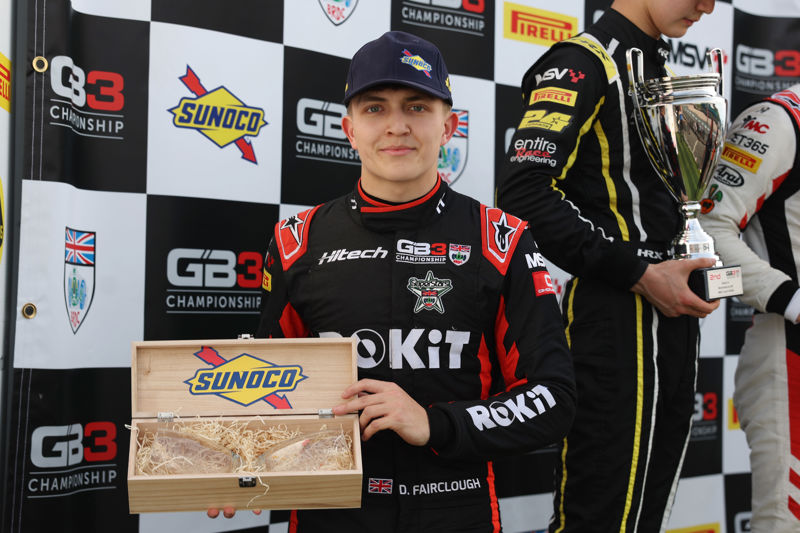 Fairclough flies to Sunoco Fastest Driver of the Weekend Award with Silverstone record breaker