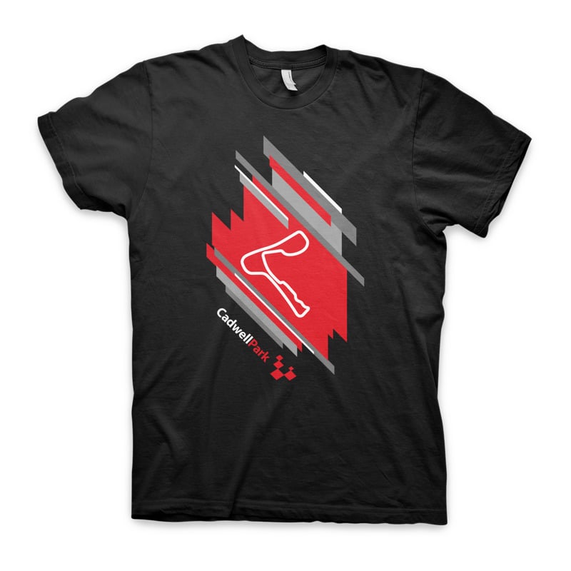 Cadwell Park Shard T-Shirt - Black