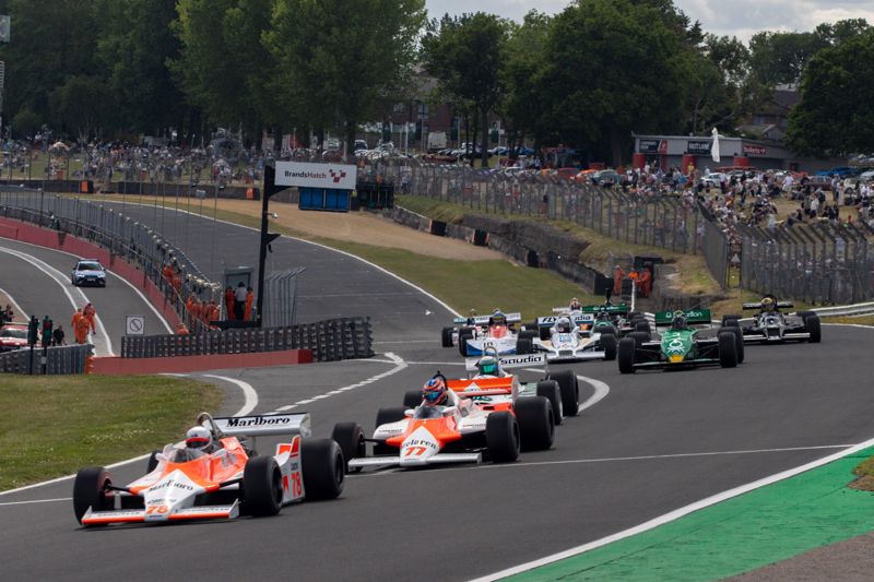 Masters Historic Festival in pictures: Classic cars and racing stars 