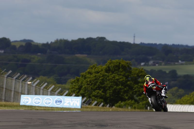 Ryde recaptures home territory with fastest ever BSB lap of Donington Park