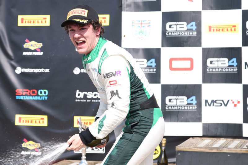 McLean storms to breakthrough GB4 victory in Oulton Park race three