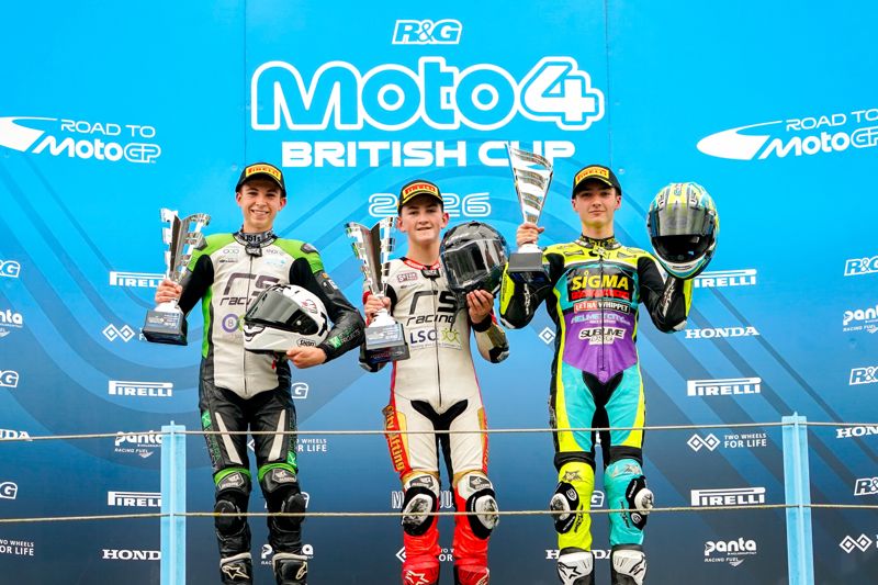 R&G Moto4 British Cup: Holt storms to opening Assen race victory