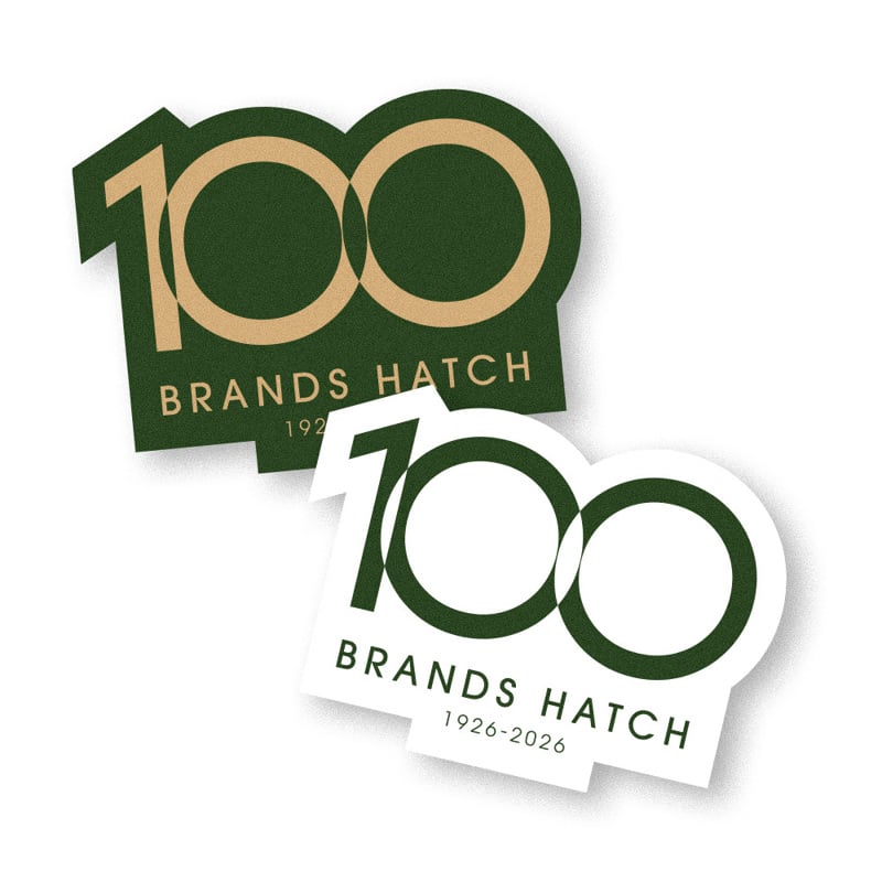 Limited Edition Brands Hatch Century of Power Sticker