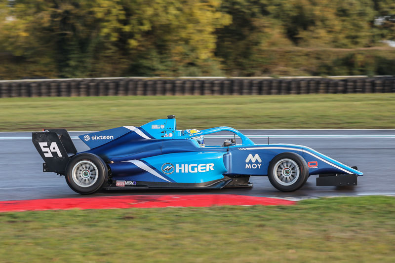 Conor Grant storms to first GB4 Winter Series pole position by just 0.020s at Snetterton