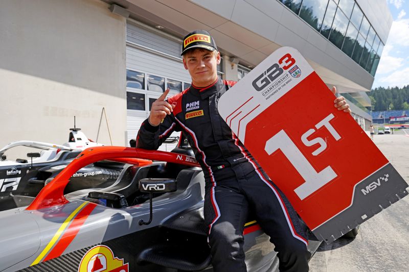 Bedrin takes charge in GB3 race two at Red Bull Ring Bedrin takes charge in GB3 race two at Red Bull Ring