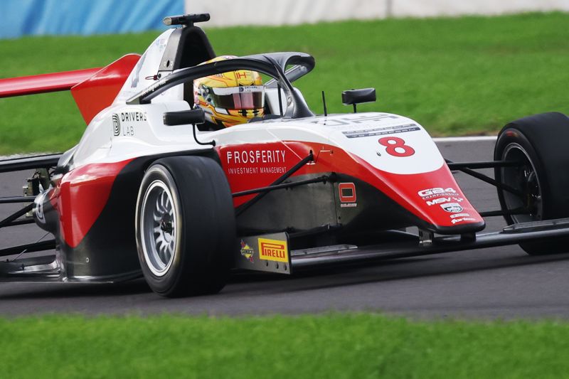 Ingram Hill lays down a marker at Brands Hatch GP test day