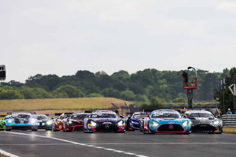 British GT Race 1: 2 Seas Mercedes storms to Snetterton victory