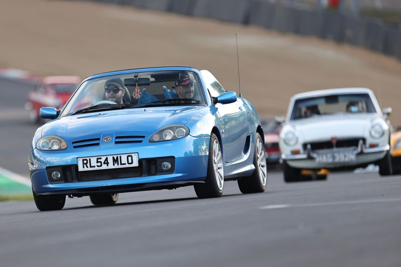 Spectator information for MG Fest at Brands Hatch on Sunday