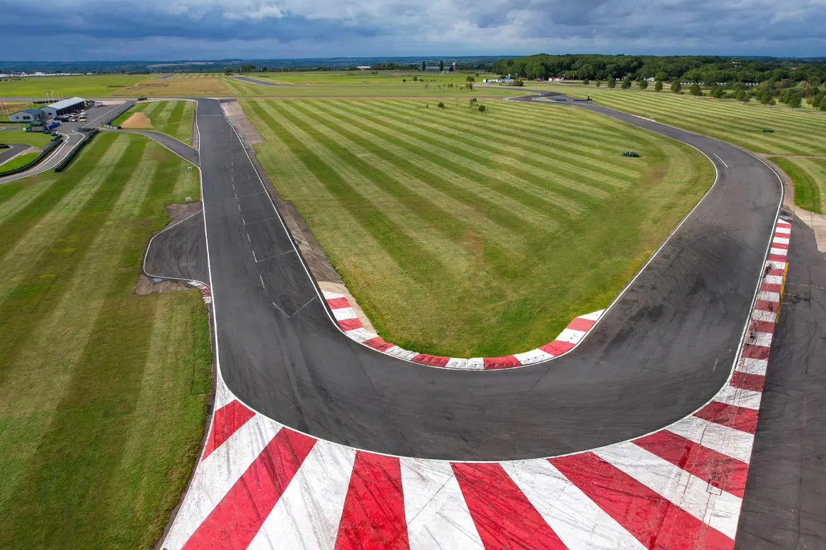 Bedford Autodrome from above