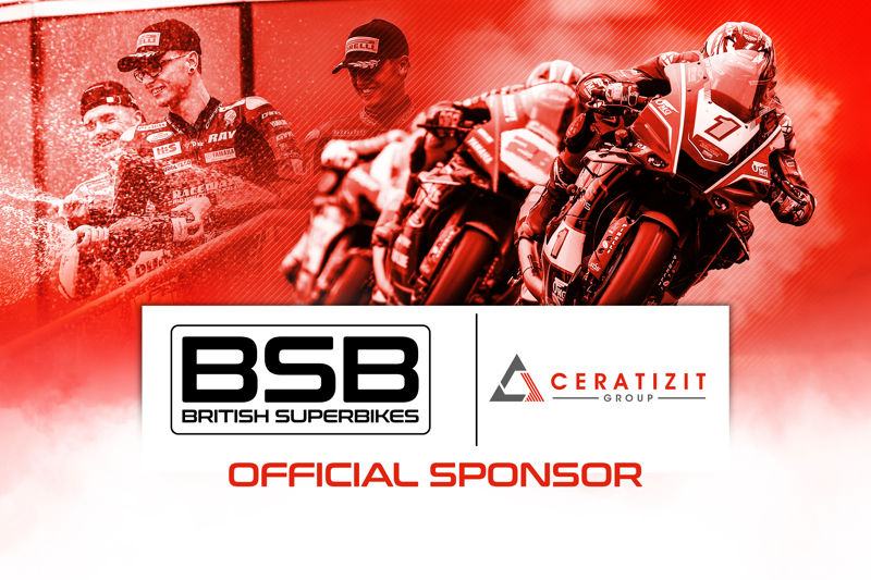 CERATIZIT enter a decade as an Official Sponsor of the British Superbike Championship 