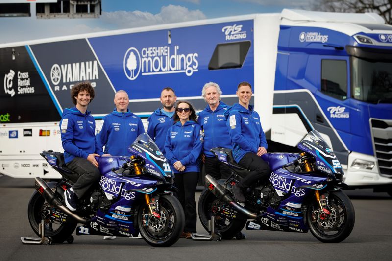 Kent joins Skinner as TAS Racing unveil new-look Cheshire Mouldings Yamaha for 2026