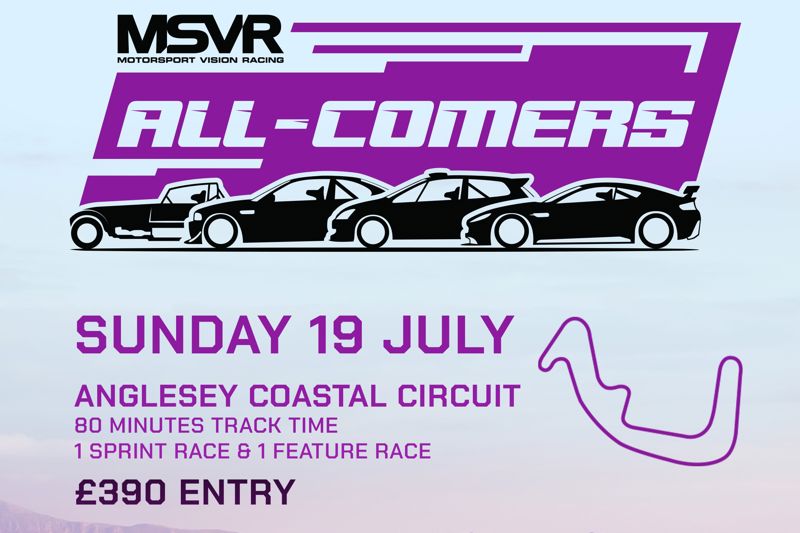 MSVR All-Comers: Join us on the grid at Anglesey