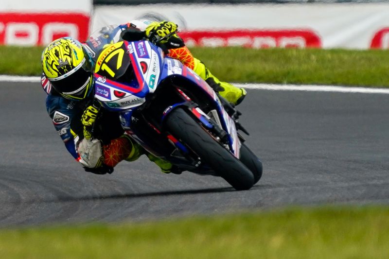 Pirelli British Sportbike Championship: Shelton stays ahead to lead opening day times