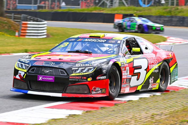 NASCAR Euro Series: Jouffreau springs to the top in Sunday feature race