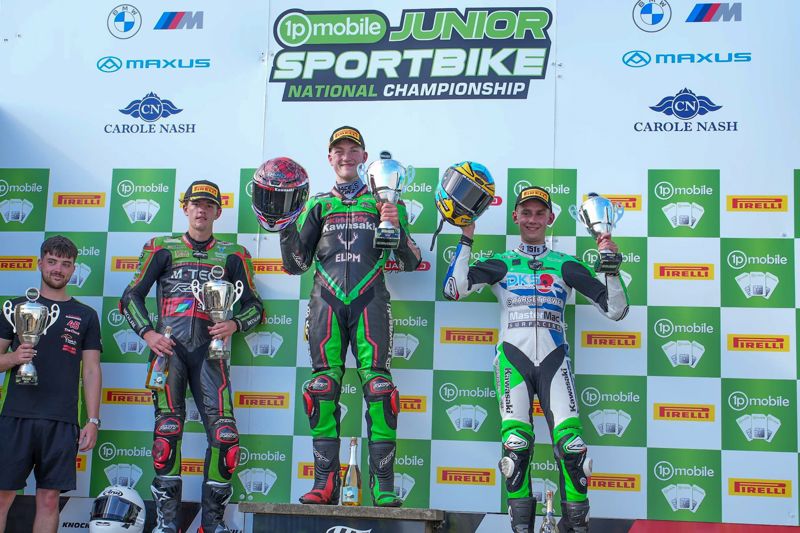 1pMobile National Junior Sportbike Championship: Mackenzie does it again to boost points lead
