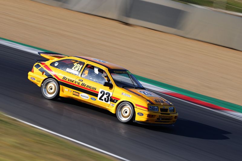 Retro racing thrills from the Classic Touring Car Racing Club this weekend!