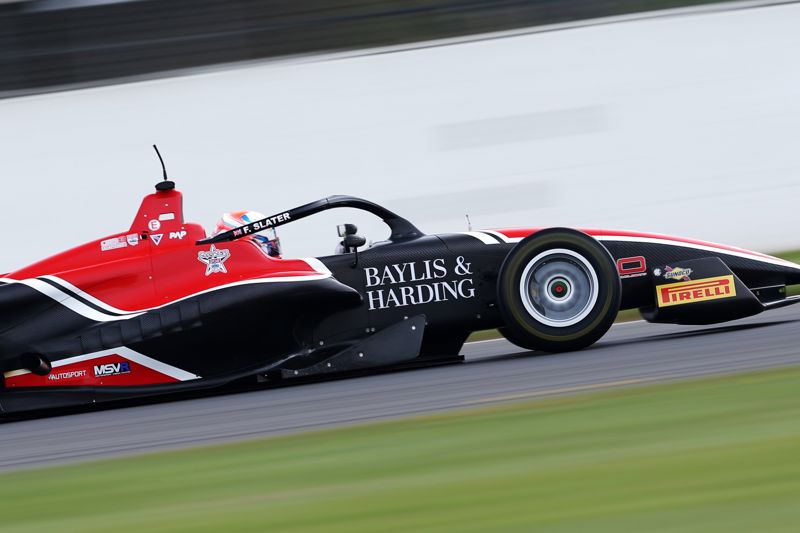 Slater tops Thursday running at Spa-Francorchamps with record-beating time