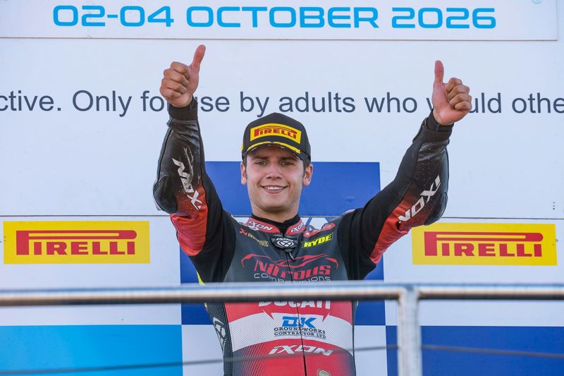 Double delight for Ryde in race two at Donington Park