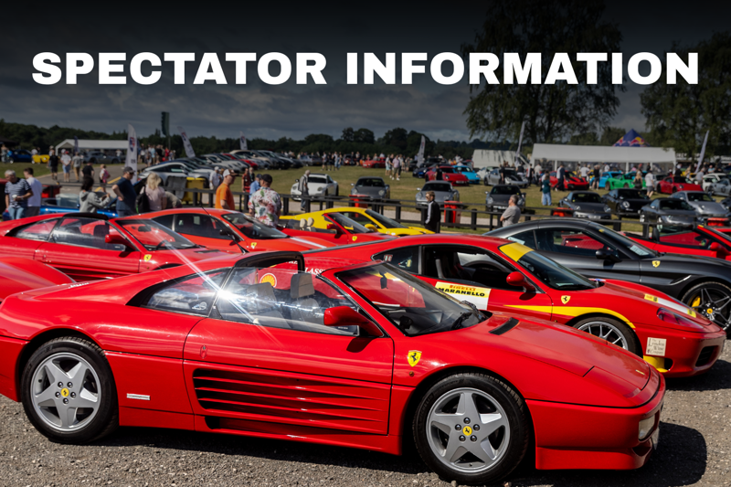 Spectator information for Supercar Pageant