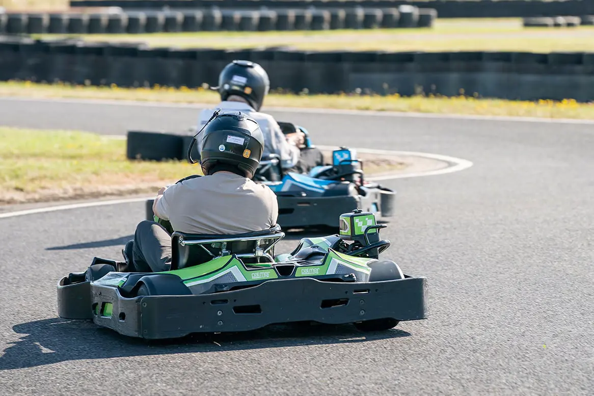 Sodi GT5 Karts from behind