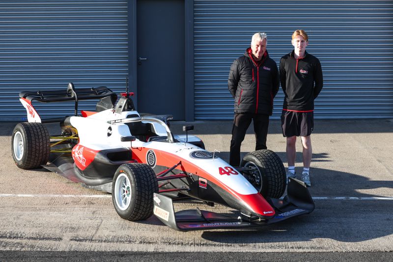 Liam McNeilly to make GB3 Championship debut with Fortec Motorsports