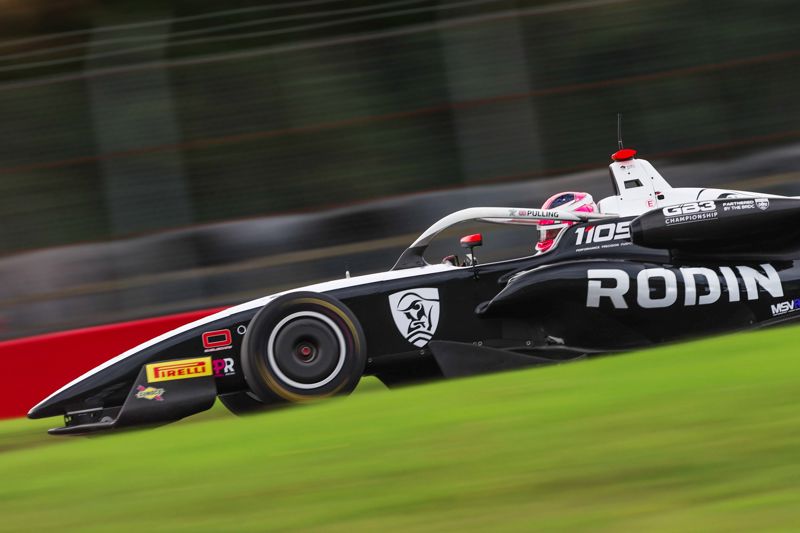 Pulling powers to fastest ever Brands Hatch GB3 lap during GP circuit test Pulling powers to fastest ever Brands Hatch GB3 lap during GP circuit test