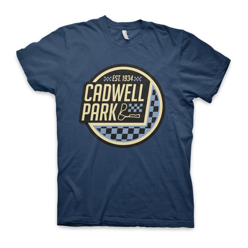 Cadwell Park '34 Original T-Shirt - Blue