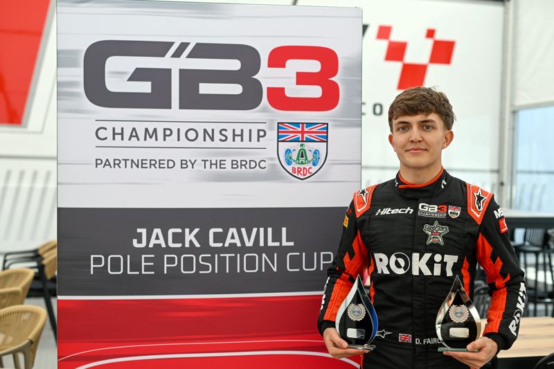 Double pole for Fairclough "a phenomenal feeling" at home circuit Double pole for Fairclough "a phenomenal feeling" at home circuit