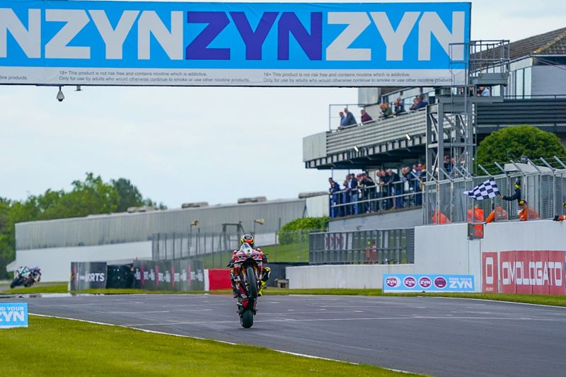 Ryde reigns at home to be crowned the Carole Nash King of Donington
