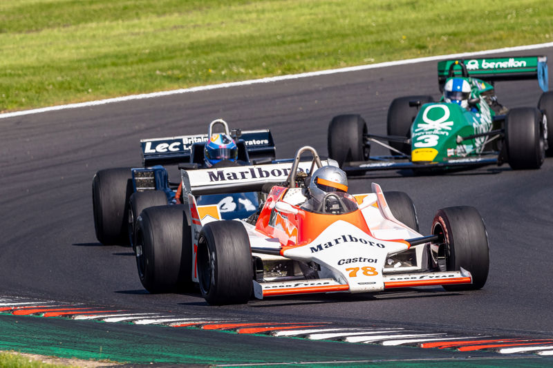 Classic F1 cars to star at this year’s Masters Historic Festival