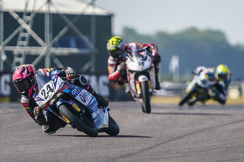 R&G Moto4 British Cup: Frost takes charge in opening practice