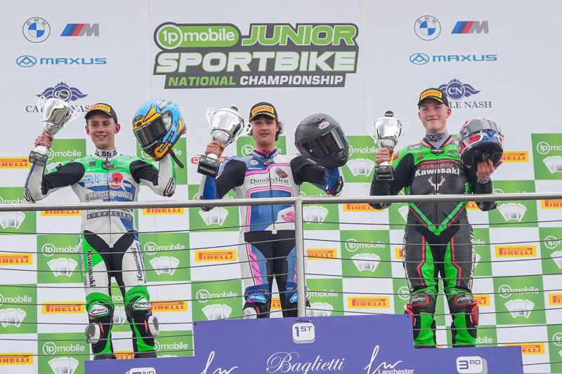 1pMobile National Sportbike Championship: Jolliffe steals win after three-way last lap scrap