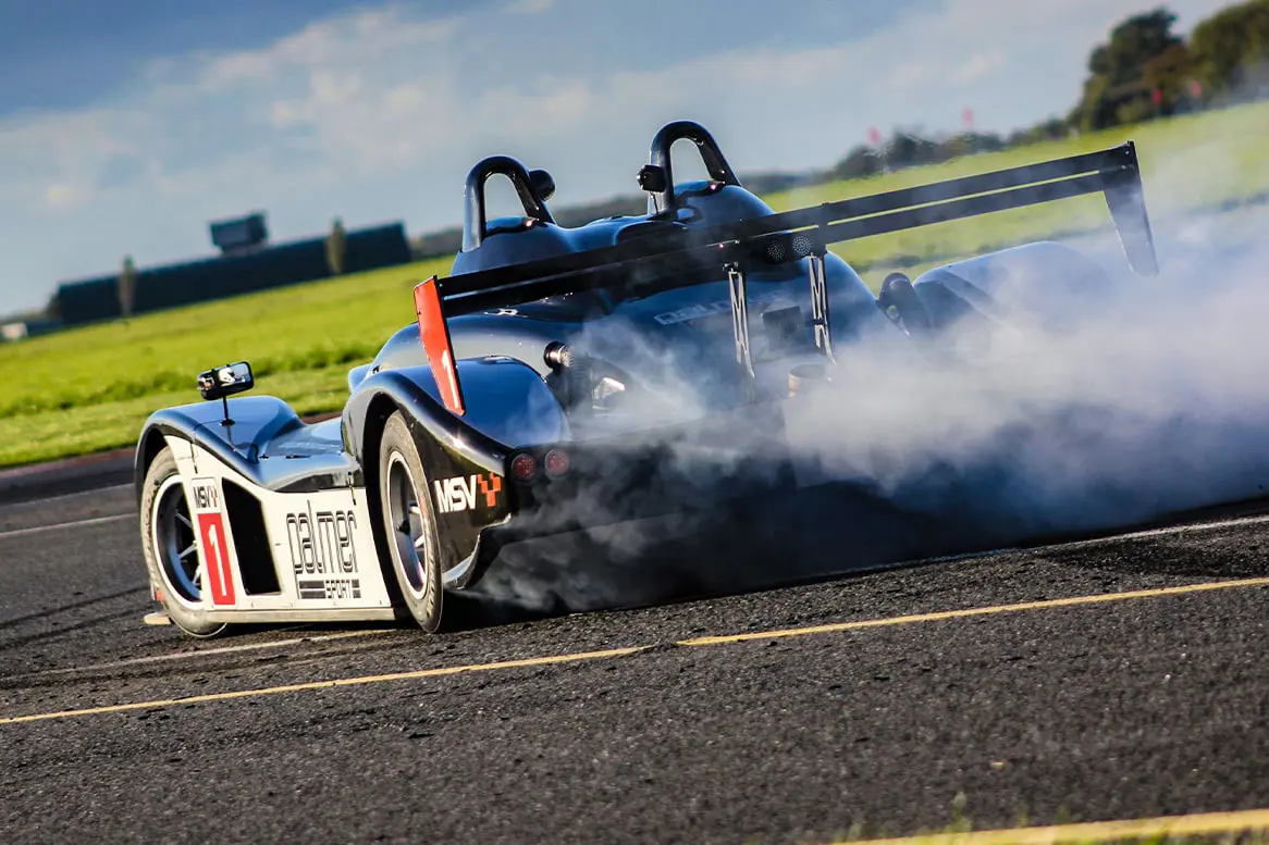 Smoke from back of JP-LM-Superride