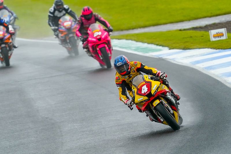 Pirelli National Superstock Championship: Truelove leads wet FP1 