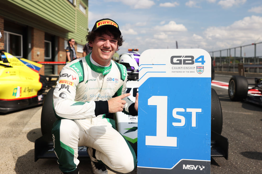 McLean wins GB4's 100th race after Snetterton race three drama