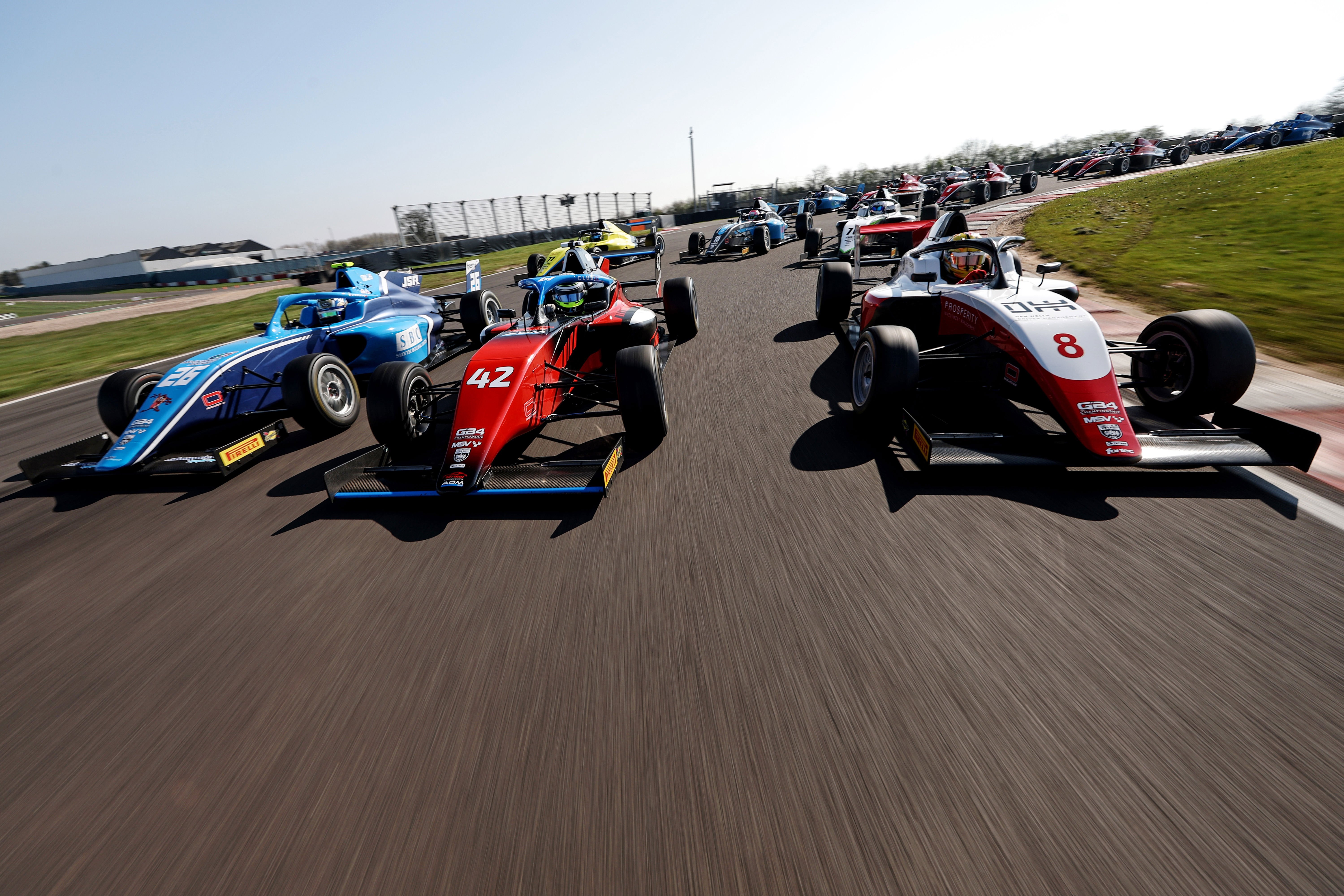 Donington Park official test