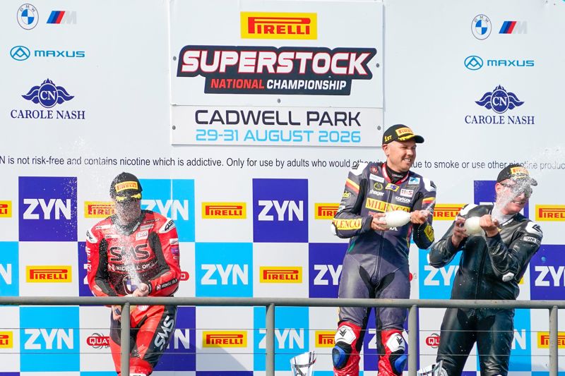 Pirelli National Superstock Championship: Mossey storms to Race One win