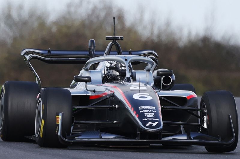 Flying Fairclough shatters Silverstone GB3 lap record time on day one of pre-season test