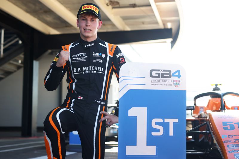 Green grabs early lead of George Russell Pole Position Cup