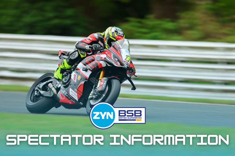 Spectator information for British Superbikes this weekend