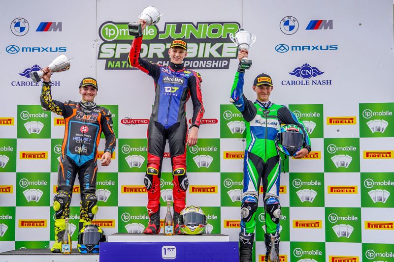 1pMobile Junior Sportbike Championship: Mullen beats Wilkinson to Race Two victory