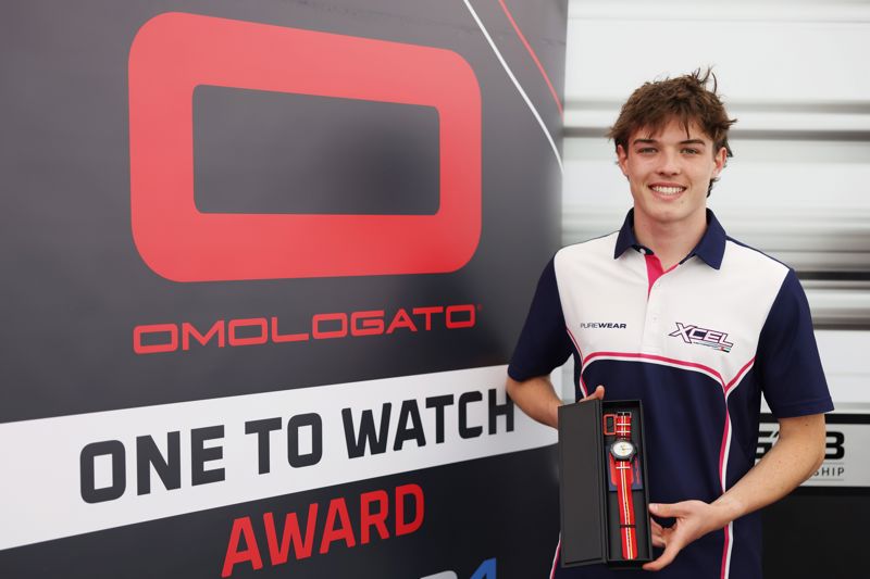 Heuzenroeder's best weekend earns Omologato One to Watch Award