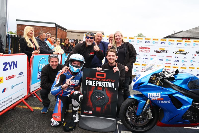 Quattro Group British Supersport Championship: Brown beats Currie to Sprint pole