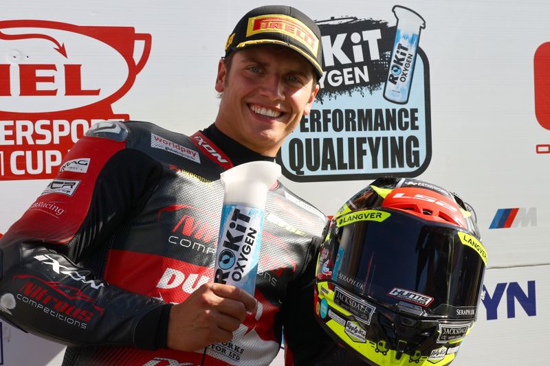 Rapid Ryde claims home Omologato Pole Position at Donington Park