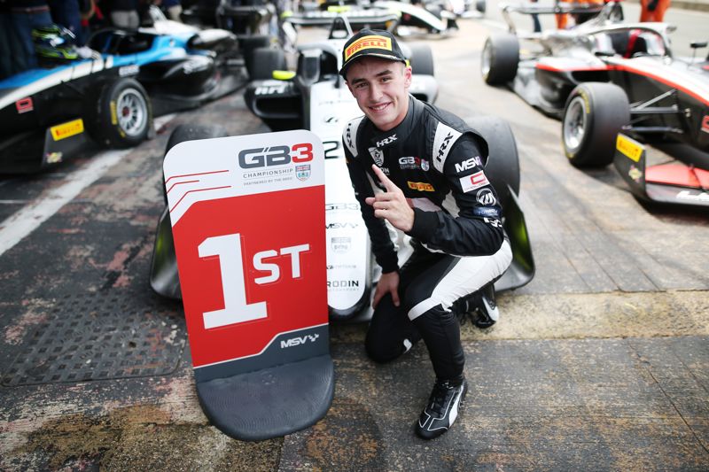 GB3 Race 3: Pradel takes lights to flag victory at Silverstone