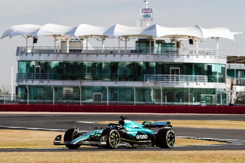 GB3 star Fairclough completes prize F1 test debut at Silverstone