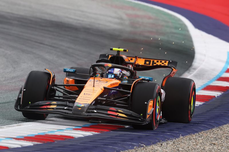GB3 runner-up Dunne stars with fourth fastest time on F1 FP1 debut