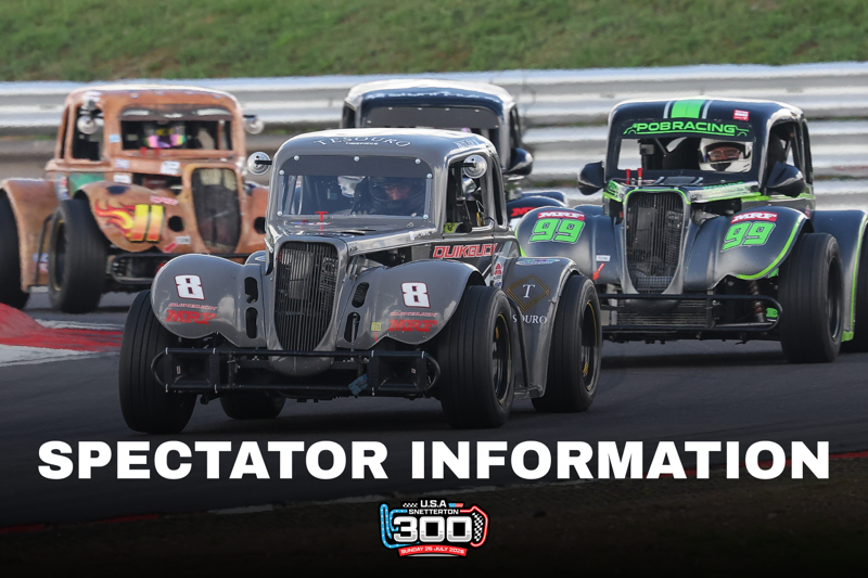 Spectator information for USA Snetterton 300 this Sunday Spectator information for USA Snetterton 300 this Sunday